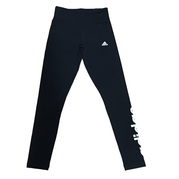 Women's adidas Essential Linear Logo High-Waisted Leggings NWT (SM) - Picture 4 of 7